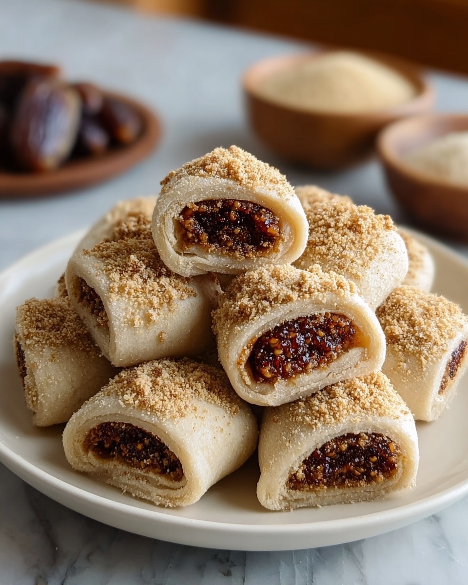 Cashew Fig Rolls Recipe