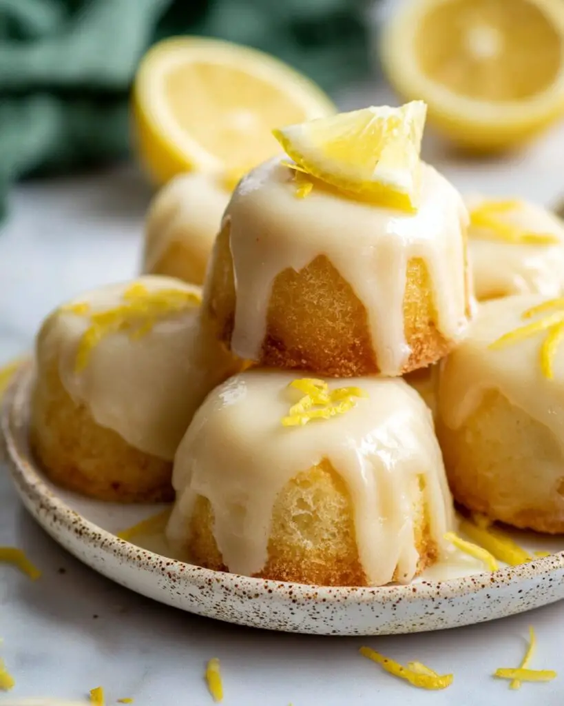 Mini Lemon Drop Cakes Recipe