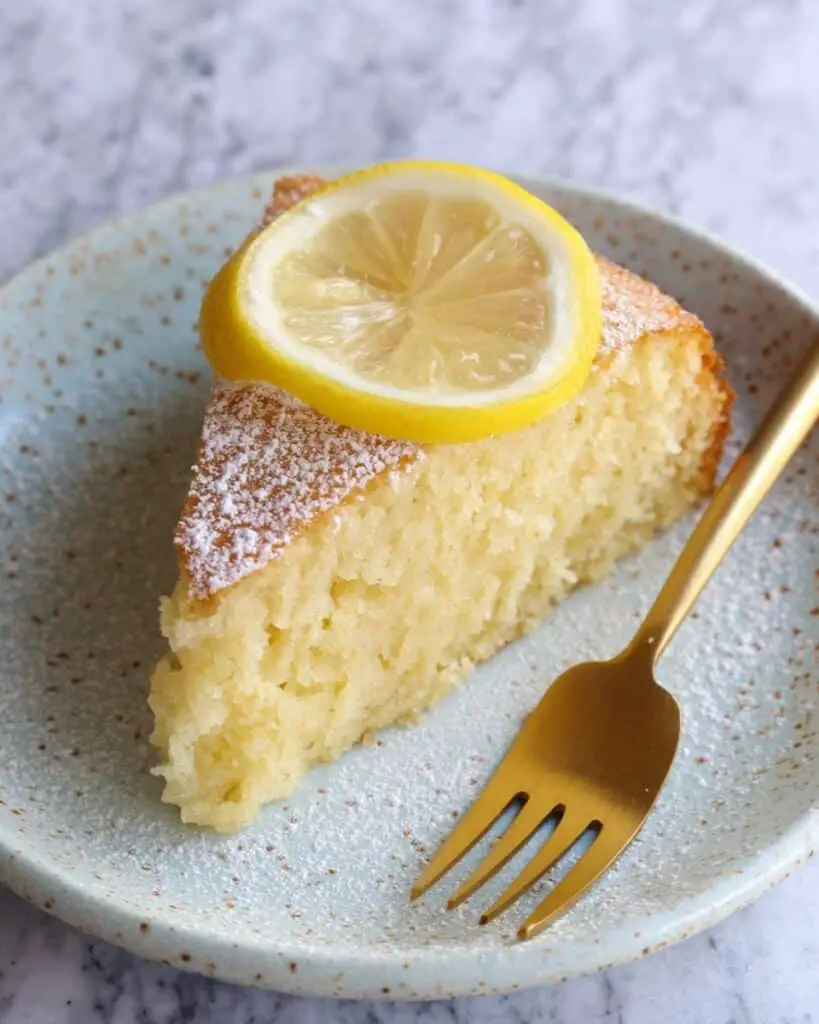 Flourless Lemon Greek Yogurt Cake Recipe