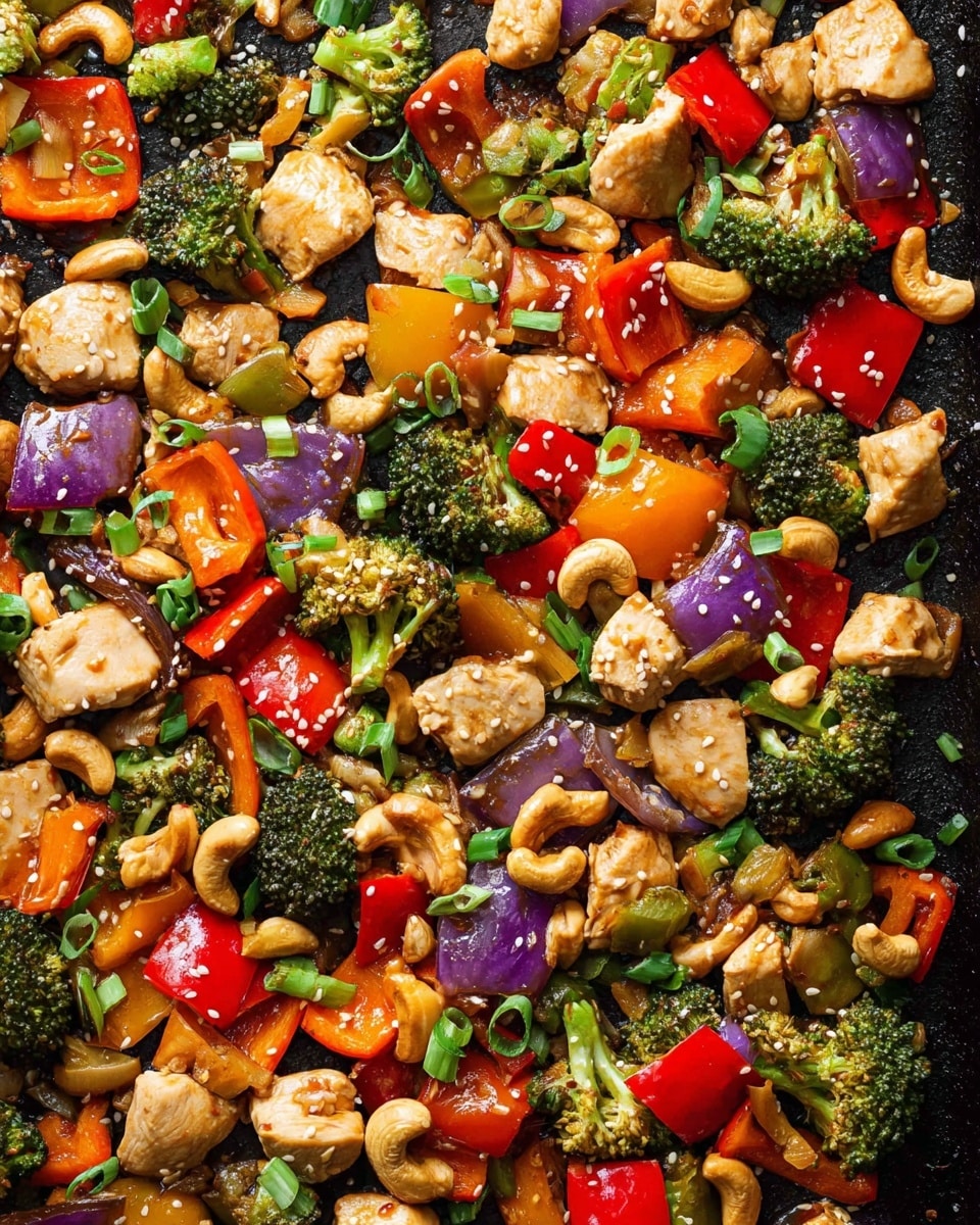 Sheet Pan Honey-Sesame Chicken Recipe
