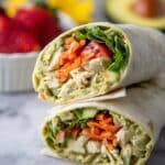 Chicken Pesto Wraps Recipe