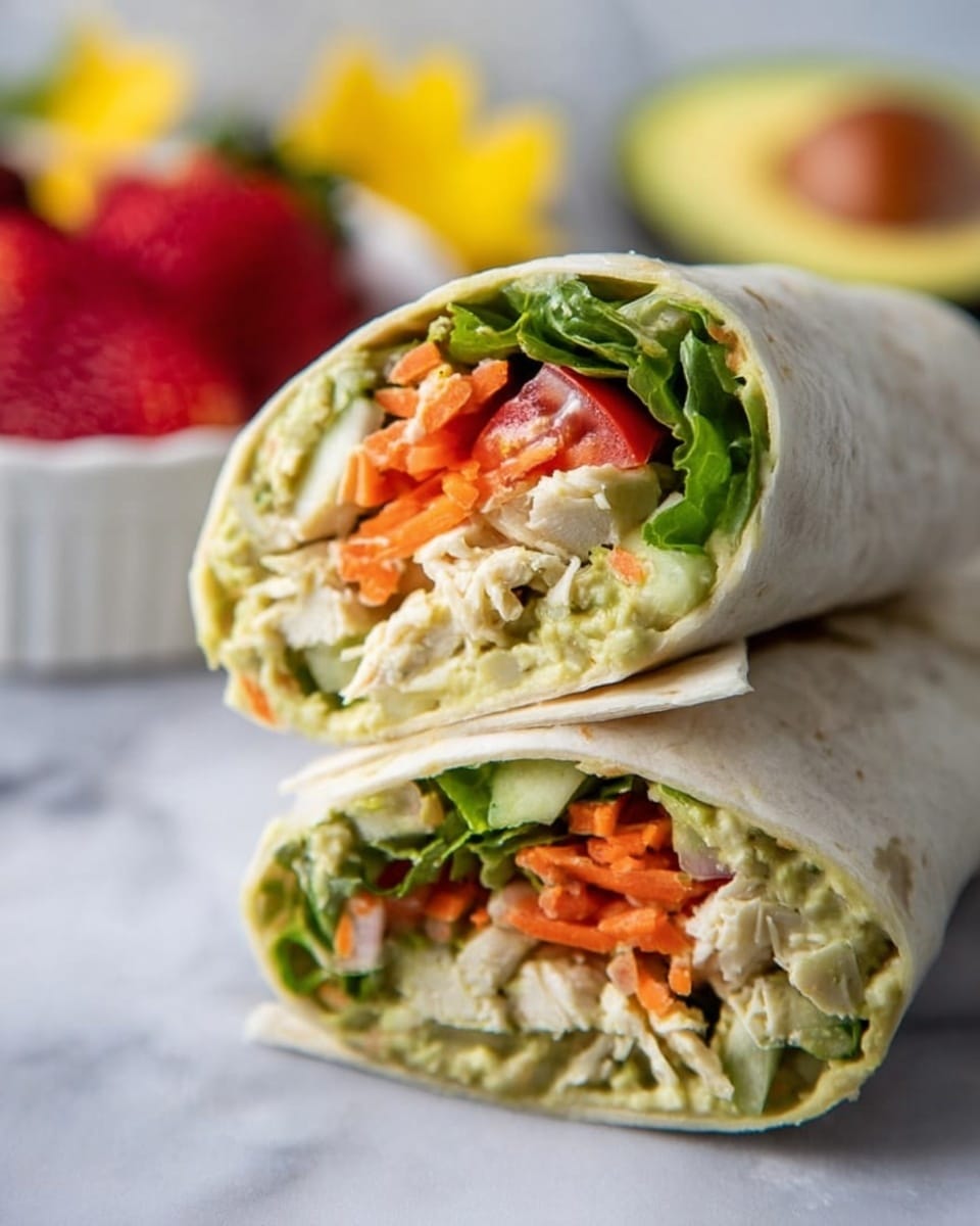 Chicken Pesto Wraps Recipe