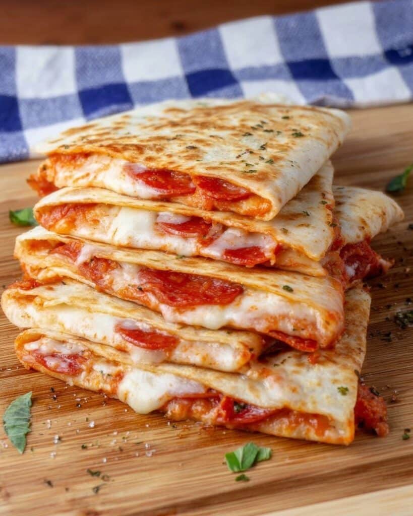 Pizza Quesadillas Recipe