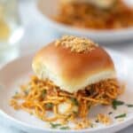Mini Spaghetti Sandwiches with Garlic Butter and Parmesan Recipe
