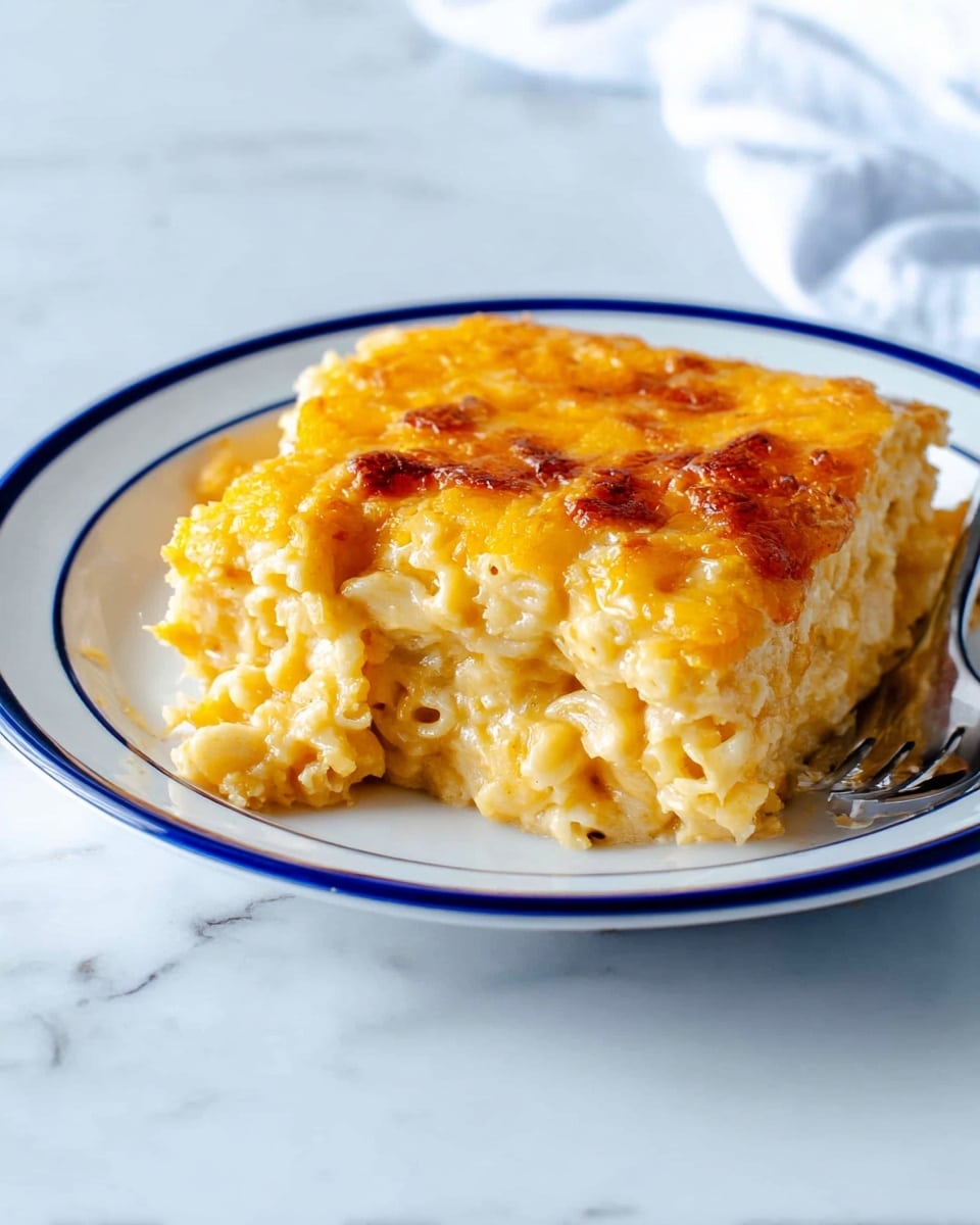 New Orleans Baked Mac and Cheese with Spaghetti Recipe