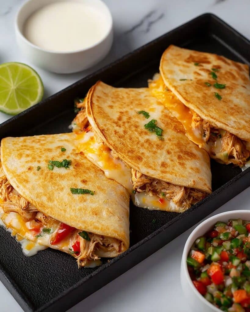 Healthy Baked Chicken Quesadilla Recipe