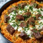 Steak & Queso Rice: A Cozy Tex-Mex One-Pan Dinner Recipe