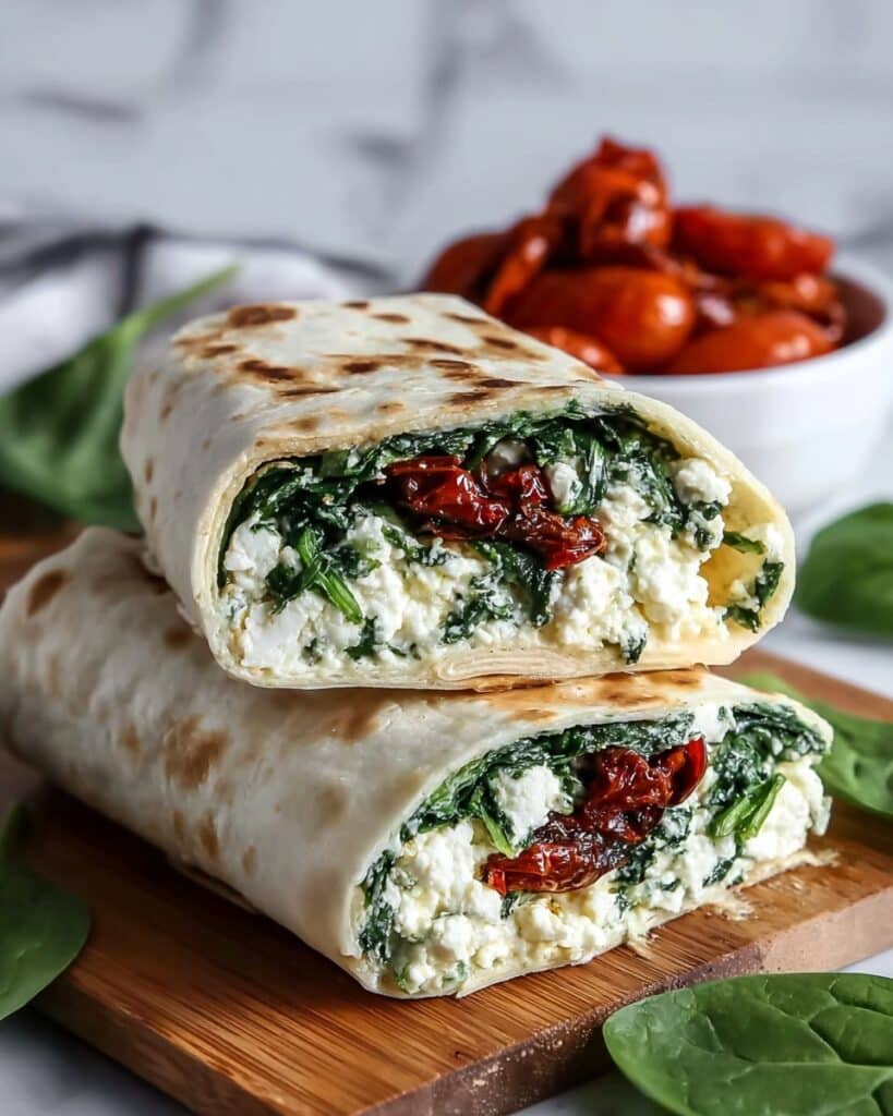 Copycat Starbucks Spinach Feta Wrap Recipe