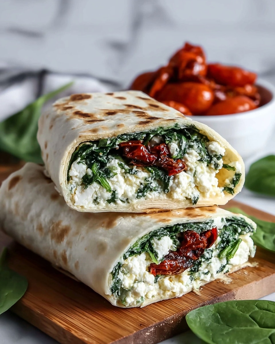 Copycat Starbucks Spinach Feta Wrap Recipe