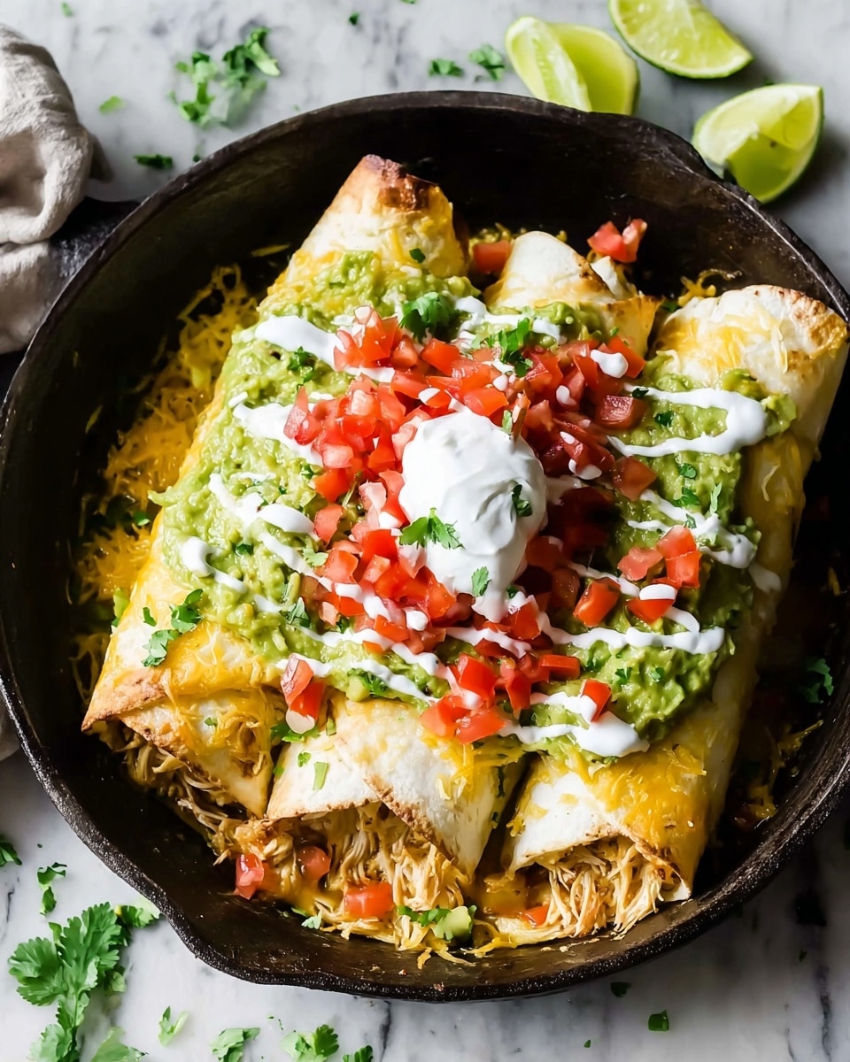 Smothered Honey Lime Chicken Burritos Recipe
