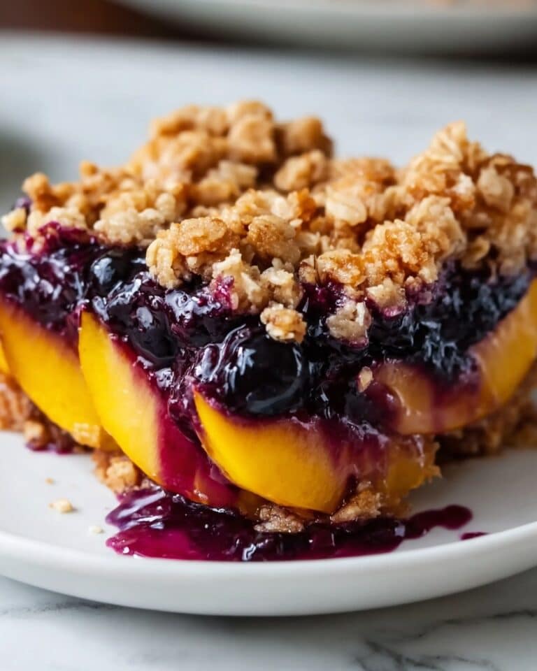 Blueberry Peach Crisp Recipe