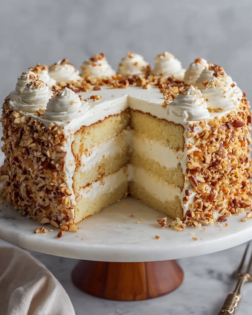 San Jose Burnt Almond Cake Recipe