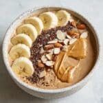 Peanut Butter Banana Smoothie Bowl Recipe