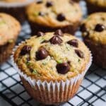 Chocolate Chip Zucchini Muffins Recipe