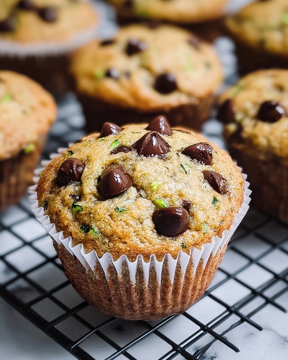 Chocolate Chip Zucchini Muffins Recipe