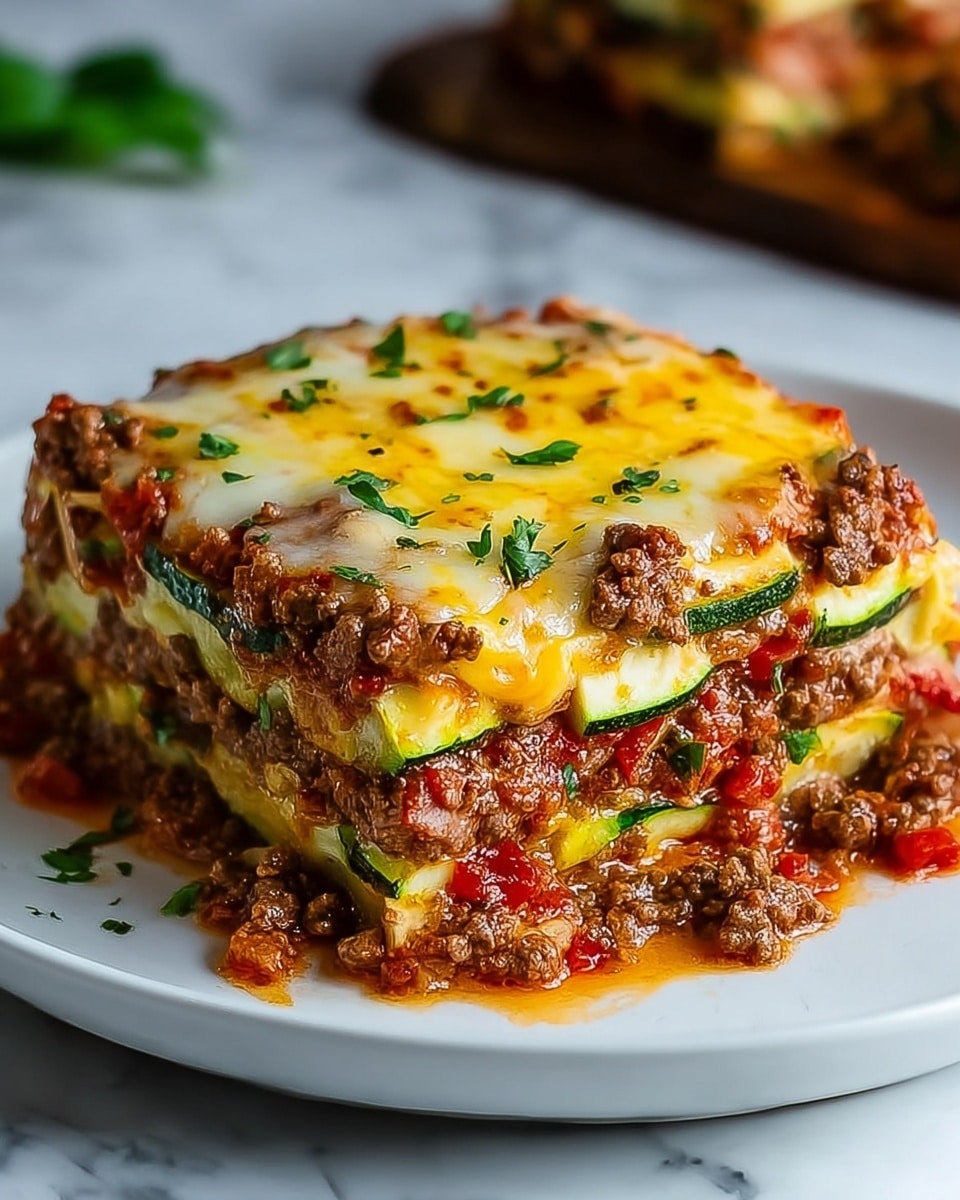 Zucchini Pizza Casserole Recipe
