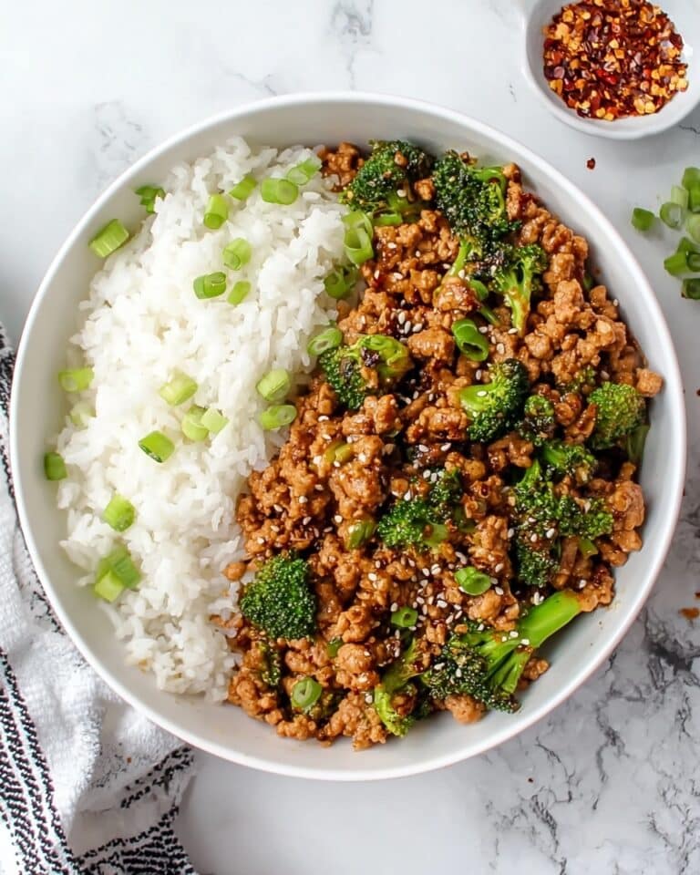 Firecracker Ground Chicken Bowl Recipe