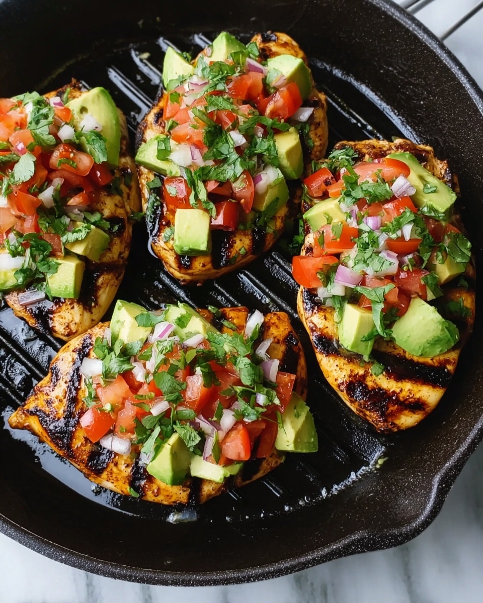 Grilled California Avocado Chicken Recipe