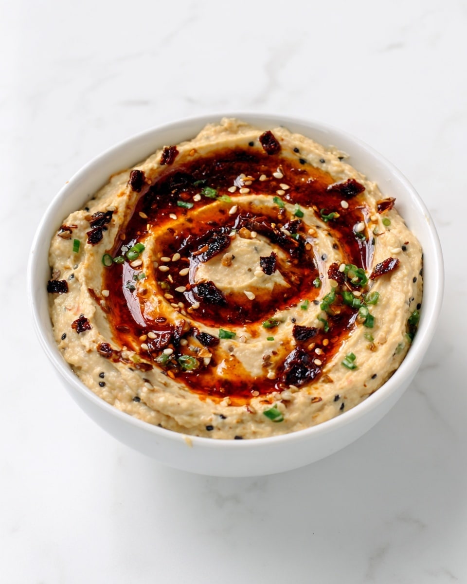 Charred Scallion and Chili Crisp Dip Recipe
