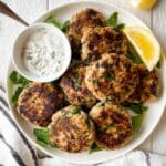 Mediterranean Chicken Patties Recipe