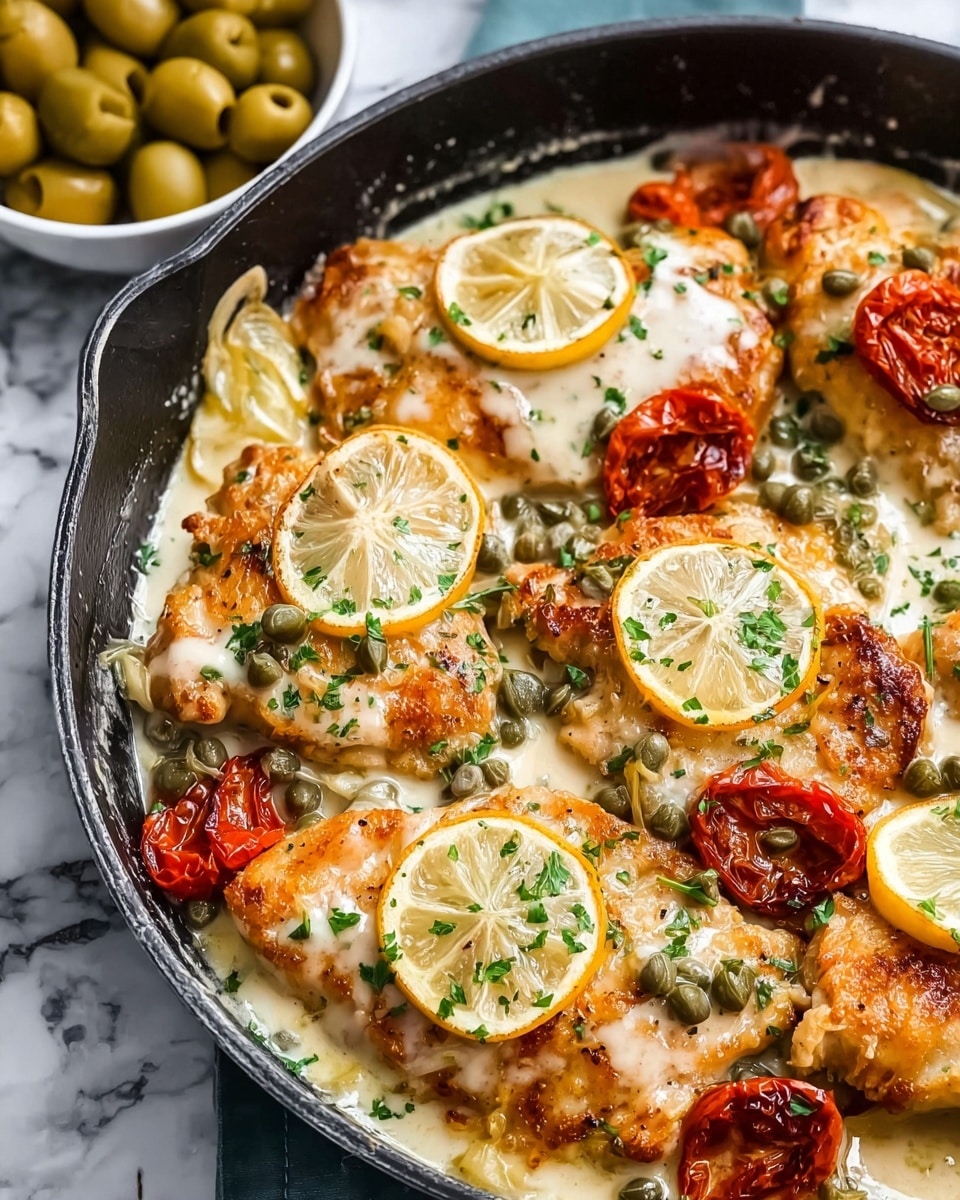 Mediterranean Chicken Skillet Recipe