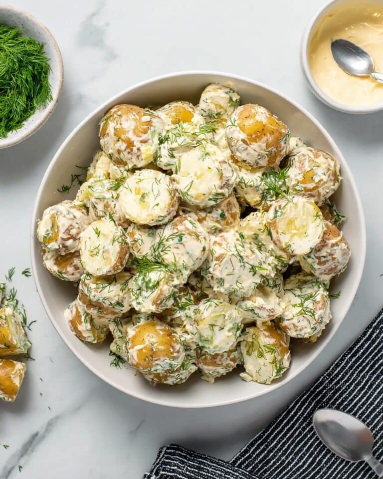 Creamy Dill Potato Salad Recipe