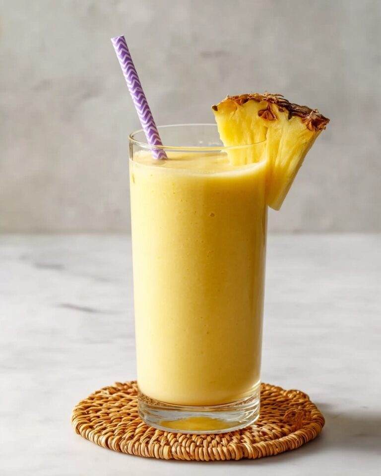 Tropical Pineapple Banana Smoothie Recipe