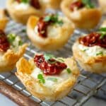 Goat Cheese Appetizers with Roasted Tomatoes Recipe
