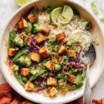 Tofu Noodle Stir-Fry with Spring Vegetables Recipe