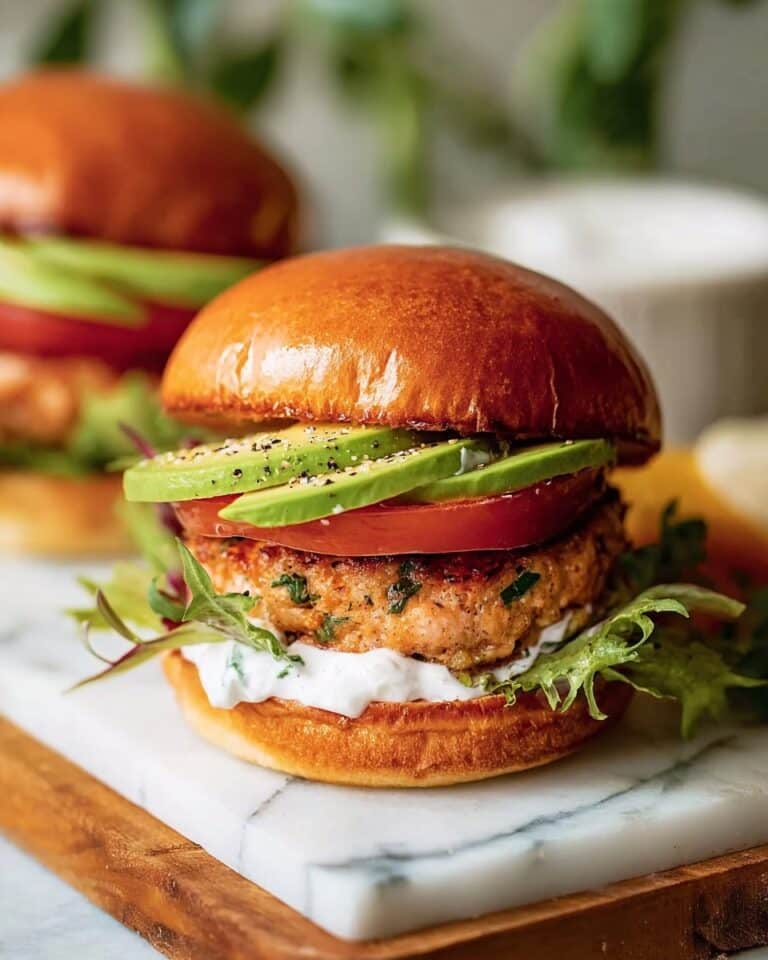 Homemade Grilled Shrimp Burger Recipe