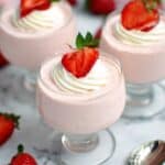 White Chocolate and Strawberry Mousse Recipe