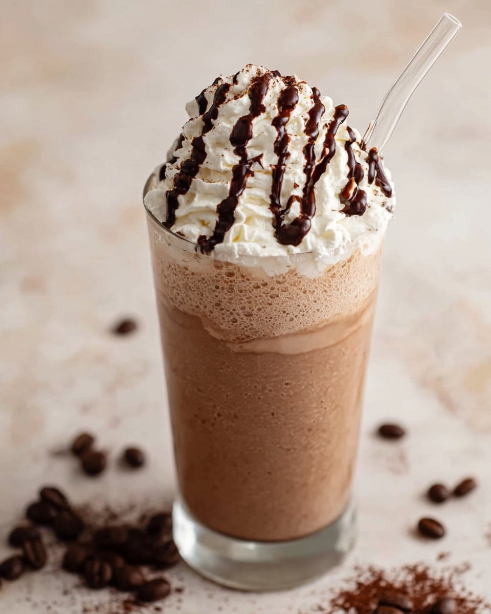 Homemade Mocha Frappuccino with Sea Salt Recipe