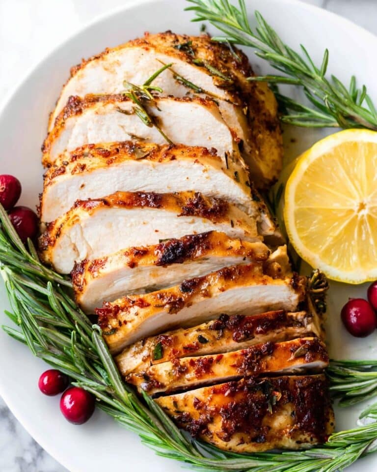 Air Fryer Herb-Seasoned Turkey Breast Recipe