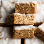 Iced Oatmeal Cookie Bars Recipe