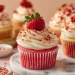 Strawberry Crunch Cupcakes Recipe