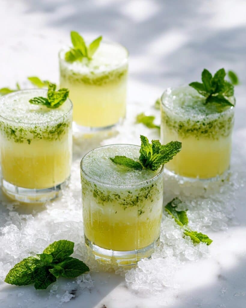 Frozen Mint Lemonade Recipe