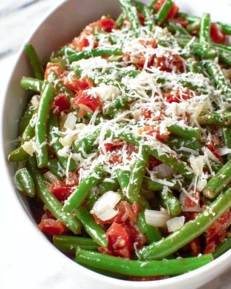 Green Beans Salad with Tomatoes Recipe