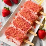 Strawberry Crunch Ice Cream Bars Recipe