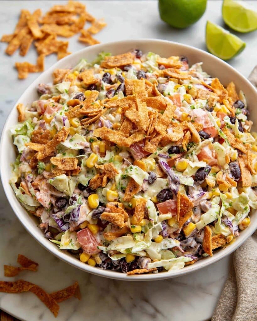 Frito Cowboy Cabbage: Spicy Chipotle Coleslaw with Fritos Recipe