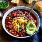 Healthy Slow Cooker Turkey and White Bean Chili Recipe