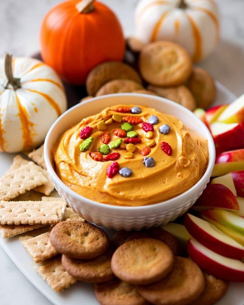 Pumpkin Dip with Spices and Whipped Topping Recipe