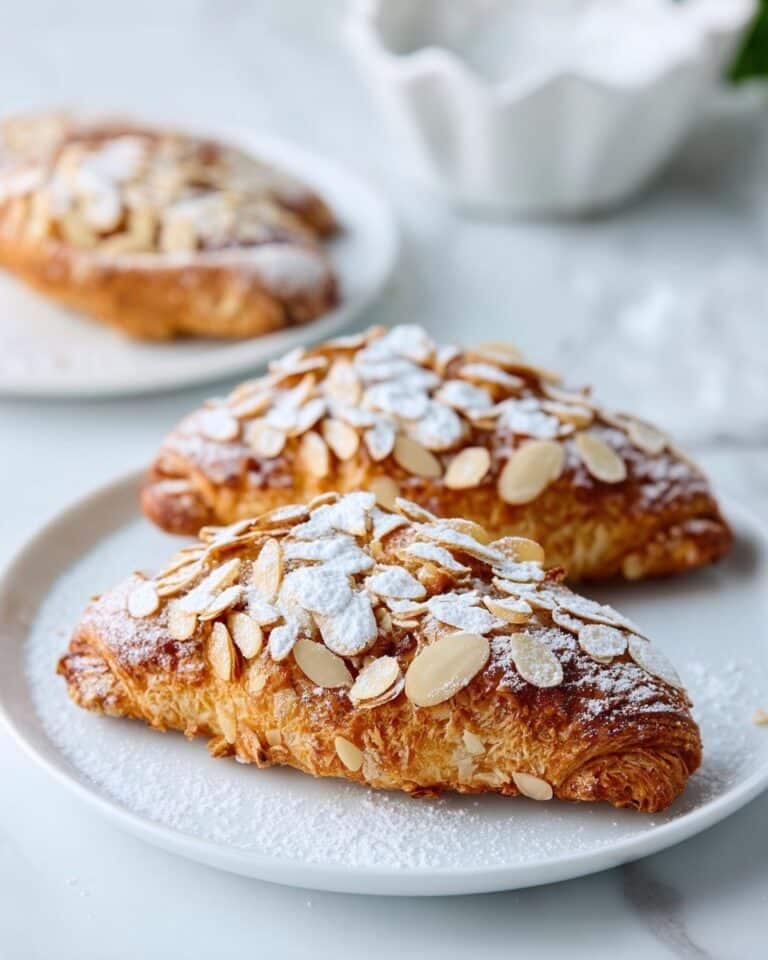 Almond Croissants with Frangipane and Toasted Almonds Recipe