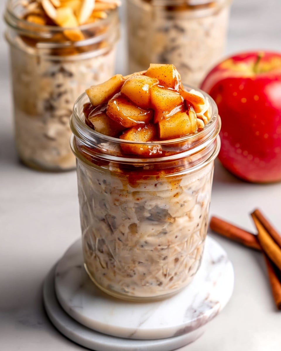 Apple Cinnamon Overnight Oats Recipe