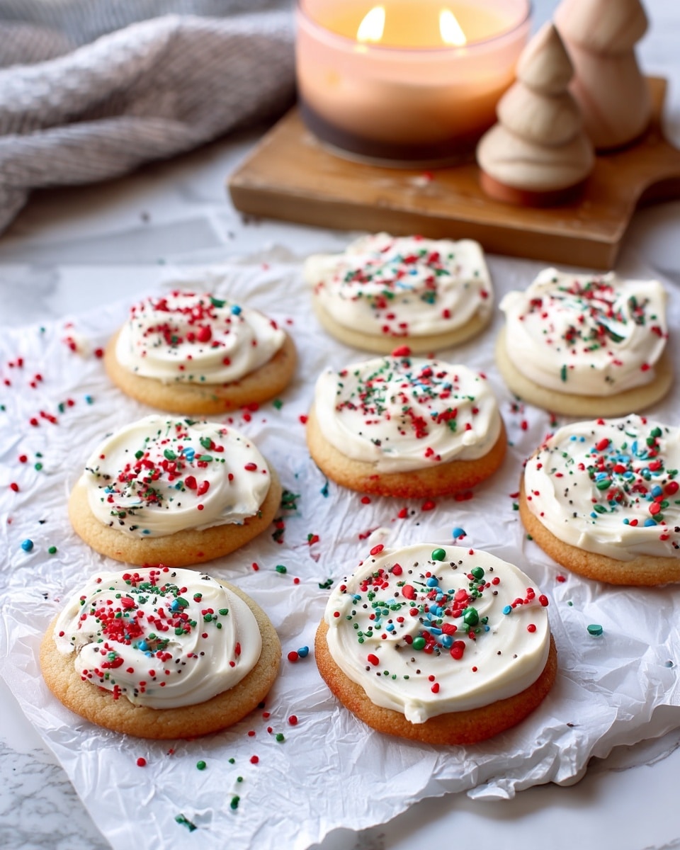 Frosted Sugar Cookies Recipe
